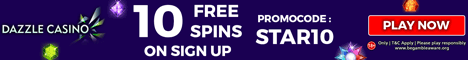 Dazzle Casino 10 Free Spins No Deposit Bonus 200% Bonus +25 Spins 20200205092909941