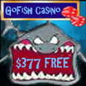 Go Fish casino $377 no deposit