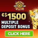 Golden Tiger Casino JP €1500 ウェルカムボーナス