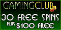 Gaming Club casino 30 free spins
