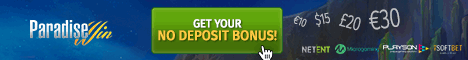 ParadiseWin Casino 50 Free Spins No Deposit Bonus Until 25 November Paradi10