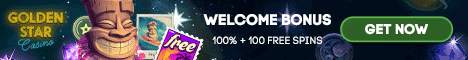 Golden Star Casino €100 Bonus or 50 mBTC + 100 Free Spins Golden19