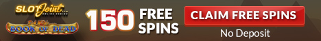 SlotJoint Casino 150 Free Spins No Deposit Bonus 200% Bonus Slotjo10