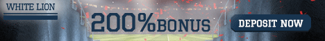 WhiteLion Bets Casino $/€10 No Deposit Bonus $/€3500 Bonus White_10