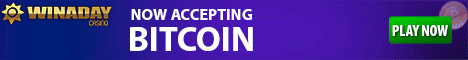 Win A Day Casino $33 No Deposit Bonus 250%/BTC Bonus Winada11