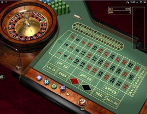 French roulette Table games