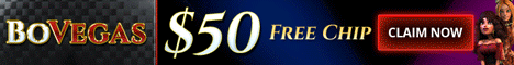 BoVegas Casino $40 No Deposit Bonus + Bonus 8 June Only Bovega10