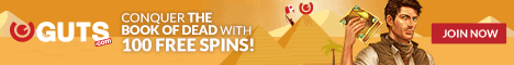 Guts Casino 10 Free Spins No Deposit Bonus Canadian Players $500 Bonus Guts_c10