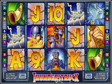 Microgaming casino game : ThunderStruck